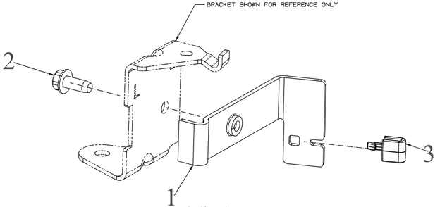 Clutch Keeper Diagram and Parts List for ZT2-54KW (17RIEACI010)(2020) Cub Cadet Lawn Tractor